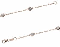 Bracciale Stevanella Gioielli Donna in Oro rosa Diamante BR-2008-16/0.15-G-SI